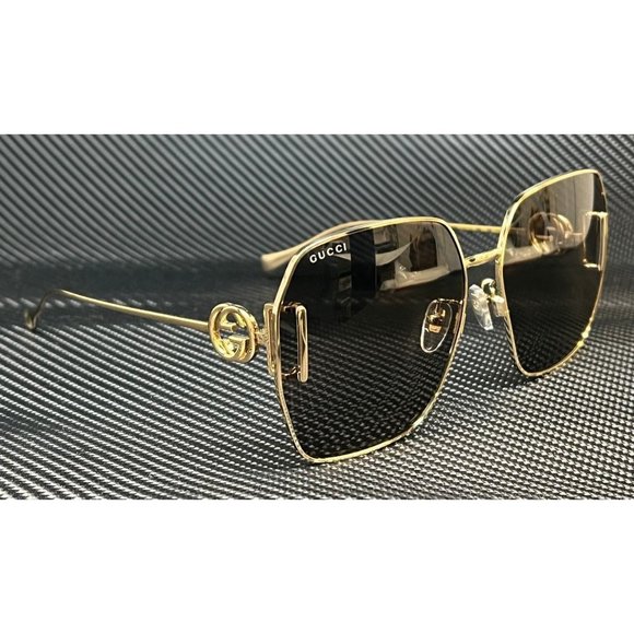 Gucci Gold 64mm Women\'s Sunglasses main image 5